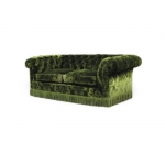 Pikowana sofa z frędzlami Chesterfield Fiocco