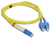 Patch cord LC/UPC-SC/UPC duplex SM 5.0m Patch cord LC/UPC-SC/UPC duplex SM 5.0m