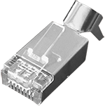 Wtyki RJ45 8P8C ekranowany kat. 6, 6A, 7 Wtyki RJ45 8P8C ekranowany kat. 6, 6A, 7