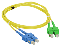 Patch cord SC/APC-SC/UPC duplex SM 5.0m Patch cord SC/APC-SC/UPC duplex SM 5.0m