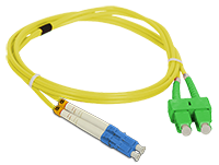 Patch cord SC/APC-LC/UPC duplex SM 1.0m Patch cord SC/APC-LC/UPC duplex SM 1.0m