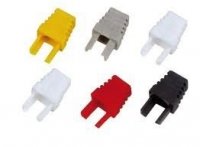 Osłonka wtyku RJ45 czarna Osłonka wtyku RJ45 czarna