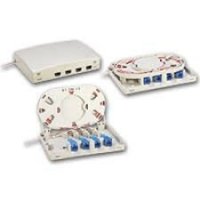 Gniazdo naścienne FTTH 4C bez adapterów Gniazdo naścienne FTTH 4C bez adapterów