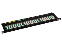 Patch panel OPTIMUM UTP kat.6 24 porty LSA 0.5U Patch panel OPTIMUM UTP kat.6 24 porty LSA 0.5U