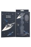 Dream Toys StarTroopers Apollo Remote Vibrating Anal Bead - kulki analne z wibracjami (granatowy)