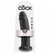 King Cock big dildo - 10'' Cock sztuczny penis (czarny)