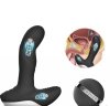 Luxury Play Prostate Stimulator – Silicone Usb Massager – 7 Function – Pulsator – Heating – Black