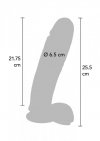Dildo-COCK 10 INCH W/ BALLS FLESH