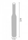 Spiked Paddle Medium Black