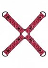 Wiązania-SINFUL HOGTIE PINK