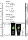 CBD Cannabis Waterbased Lubricant - 50 ml