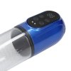 Engage - Automatic Waterproof Penis Pump and Masturbator - Metallic Blue