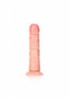 Curved Realistic Dildo with Suction Cup - 6/ 15,5 cm