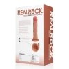 Vibrating Regular Curved Cock - 8 / 20,5 cm - Tan