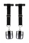 Anonymo hand clamps, polyester, silver, 23 cm