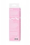 Relief vibrator with clitoral stimulation Flovetta Flax, silicone, mint, 17.5 cm