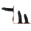 Fetish Collection - Triple Dildo Strap-On Harness