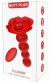 Rose rotating anal beads