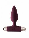 Vibrating Anal Plug Spice it up New Edition Glory Wine red