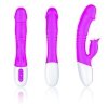 Wibrator-Silicon, Vibrator 7 Function and Heating Mode, Purple