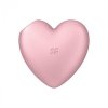 Satisfyer Stymulator-Cutie Heart (Light Red) - masażer łechtaczki (czerwony)
