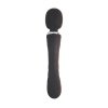 Black clitoral and G-spot vibrator