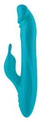 FemmeFun Booster Rabbit XL Turquoise - wibrator króliczek (niebieski)