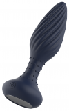 Dream Toys StarTroopers Triton Vibrating Anal Plug - korek analny z wibracjami (granatowy)