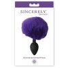 Sportsheets - Sincerely Silicone Bunny Butt Plug Purple - korek analny (fioletowy)