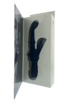 Dream Toys Goddess Collection Iris Duo Vibrator With Sliding Bead - wibrator króliczek (niebieski)
