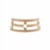 Bijoux Indiscrets MAZE Wide Belt - pas skóropodobny (brązowy)
