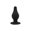 Silexd Korek Analny Plug Model 2 L 10 cm Black - korek analny (czarny)
