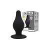 Silexd Korek Analny Plug Model 2 L 10 cm Black - korek analny (czarny)