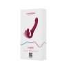 Lovense Lapis - podwójny strap-on (czerwony)