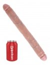 King Cock podwójne dildo - 16'' Thick Double Dildo sztuczny penis (cielisty)
