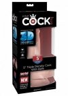 King Cock dildo - Plus 5'' Triple Density Cock with Balls sztuczny penis (cielisty)