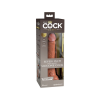 King Cock Silikonowe dildo Elite 7 Dual Density Silicone Cock Tan - dildo (cielisty)