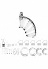 ManCage Model 02 Chastity 3.5'' Cock Cage - męski pas cnoty (przezroczysty)