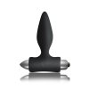 Rocks-Off wibrujący korek analny Petite Sensations Plug Black - korek analny (czarny) 