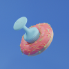 Upko The Mushroom - dildo grzybki (niebieski)