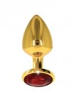 Taboom Butt Plug With Diamond Jewel Gold M - korek analny (złoty)