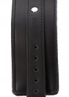 Czarne kajdanki na ręce z ekoskóry Taboom Wrist Cuffs Black