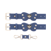 Taboom kajdanki na kostki Silicone Ankle Cuff Set - kajdanki (czarny)