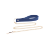 Taboom obróżka ze smyczą Silicone Collar and Leash - obroża i smycz (czarny/złoty)