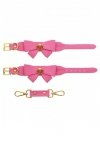 Taboom kajdanki na nadgarstki Malibu Wrist Cuffs - kajdany malibu copacabana (czerwony)