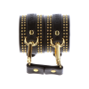 Taboom kajdanki na kostki Vogue Studded Ankle Cuffs Set - wiązanie (czarny)