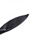 Zalo & Upko Leather Soft Whip - bicz (czarny)
