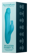 FemmeFun Booster Rabbit XL Turquoise - wibrator króliczek (niebieski)