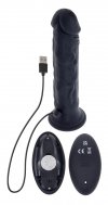 Evolved Black Thunder - dildo wibrujace (czarny)