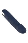 Dream Toys Goddess Collection Afrodite Up And Down Vibrator With Rotating Beads - wibrator wibrujący (niebieski)